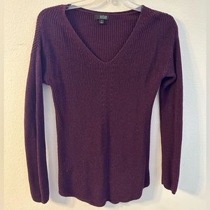 Beautiful deep purple sweater